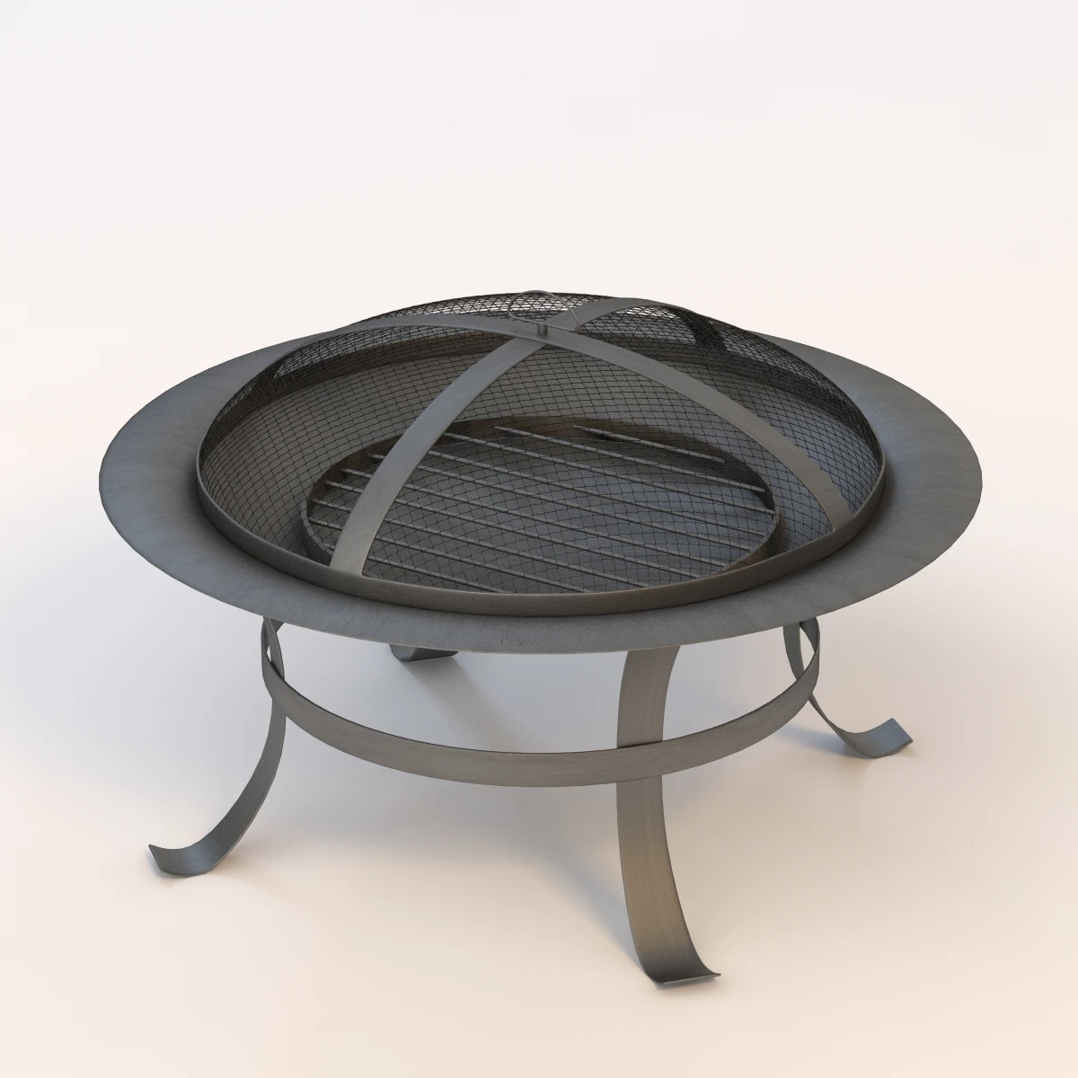 Outdoor Fire-Pit 03 3D Model_04