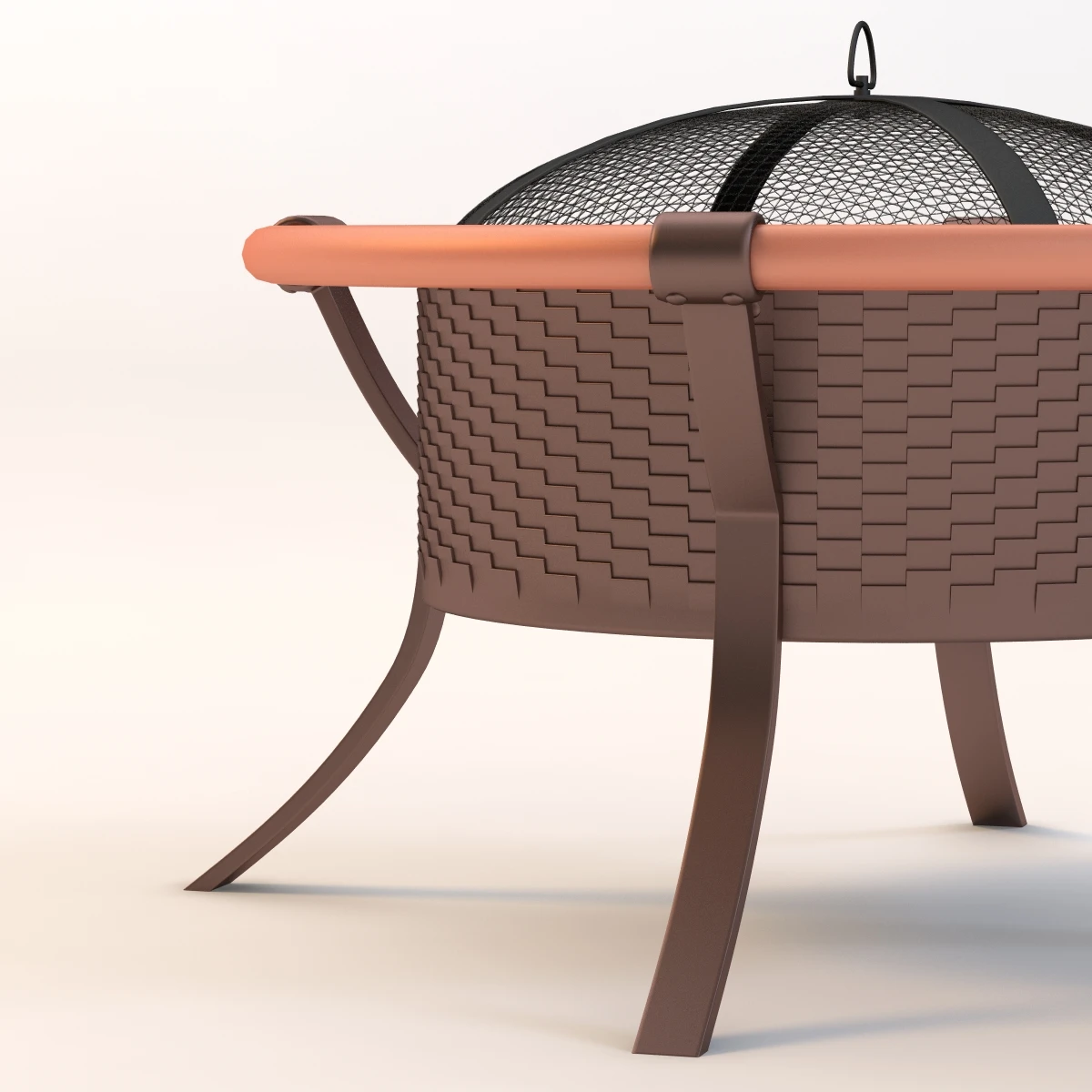 Outdoor Fire-Pit 04 3D Model_06