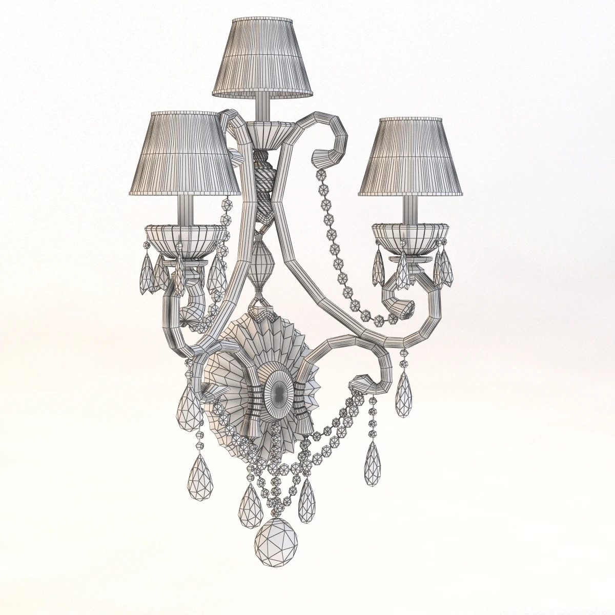 Ralph Lauren Adriana Triple Sconce 3D Model_07