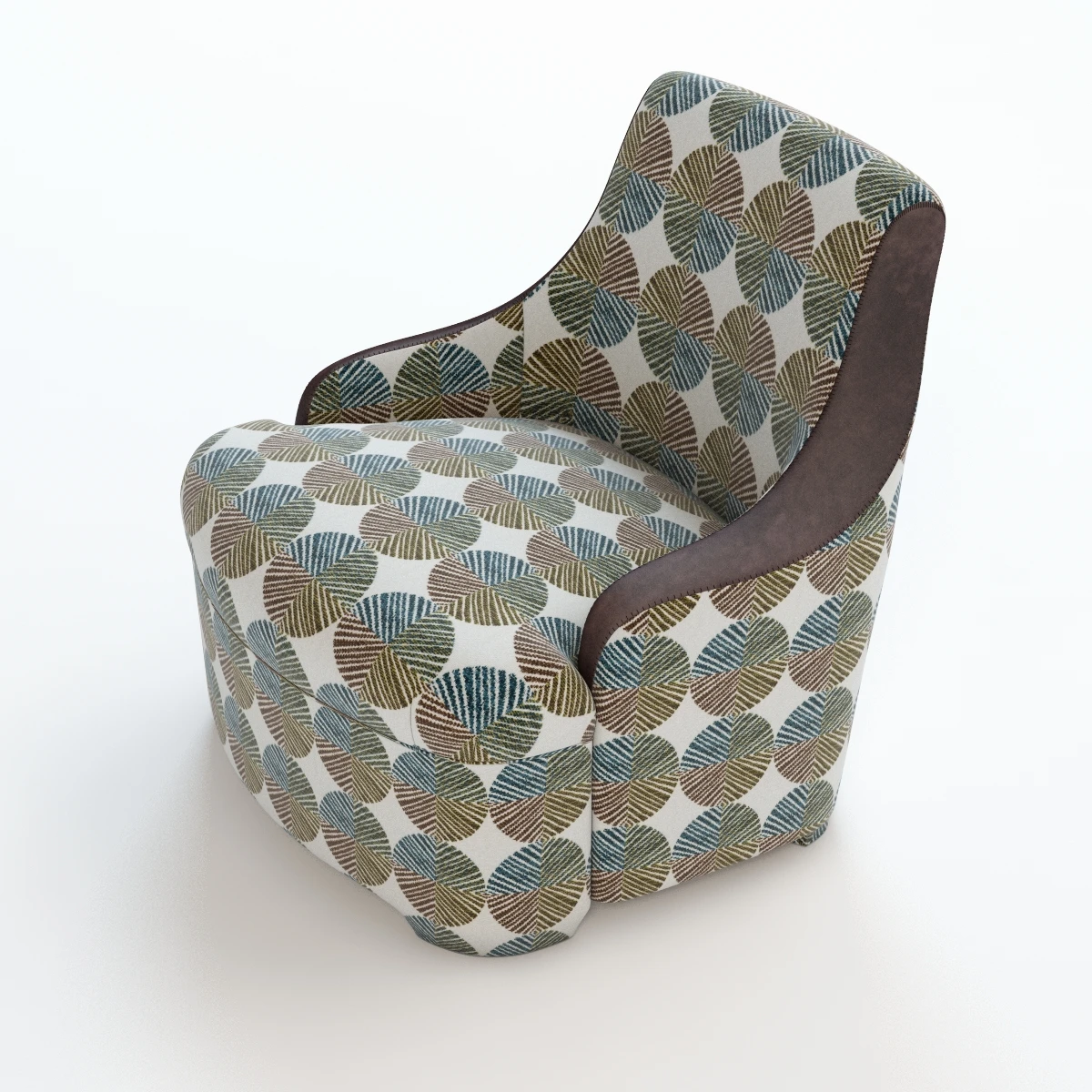 Detail Luxury Bed Room Chair V2 3D Model_04
