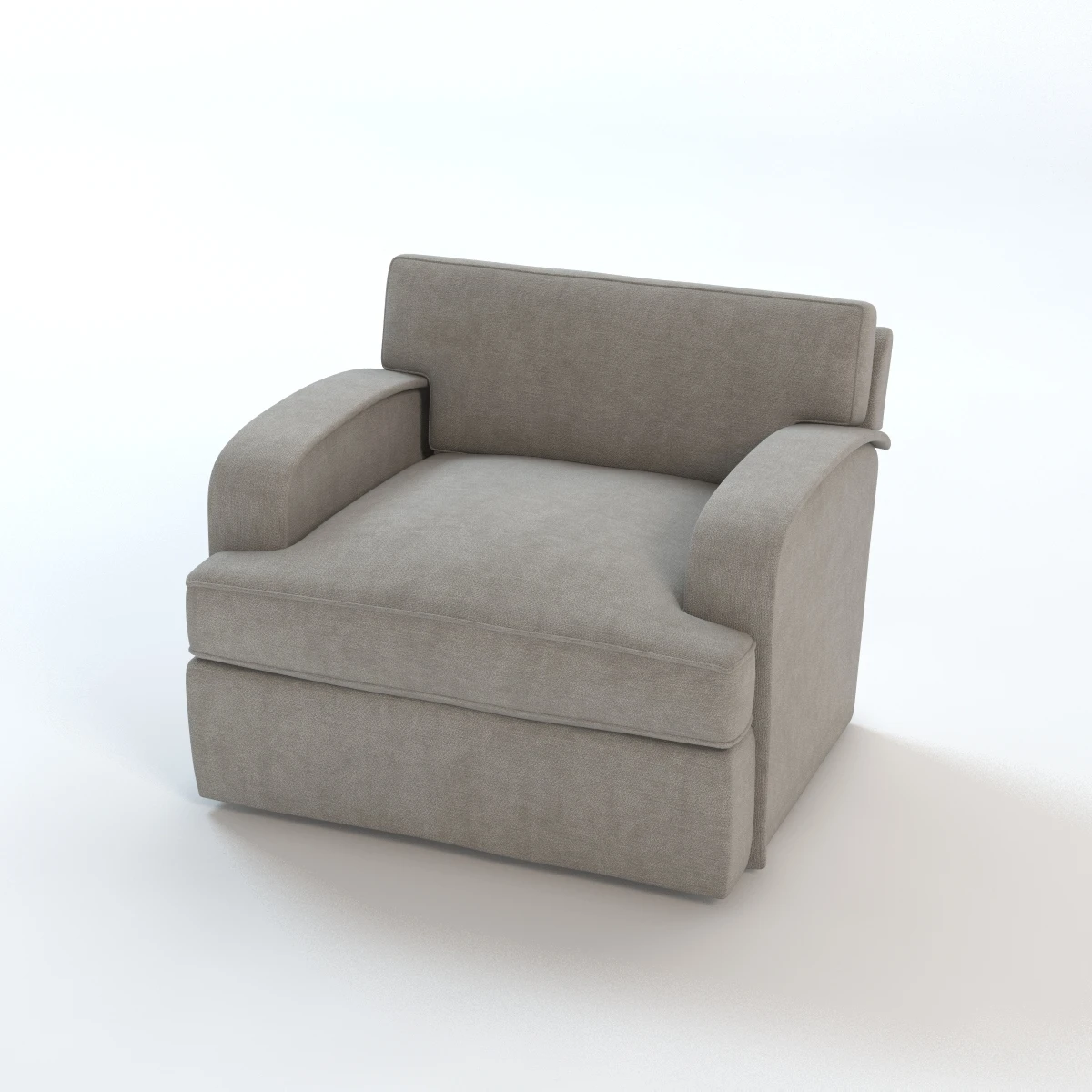 Roxbury Lounge Chair 3D Model_03