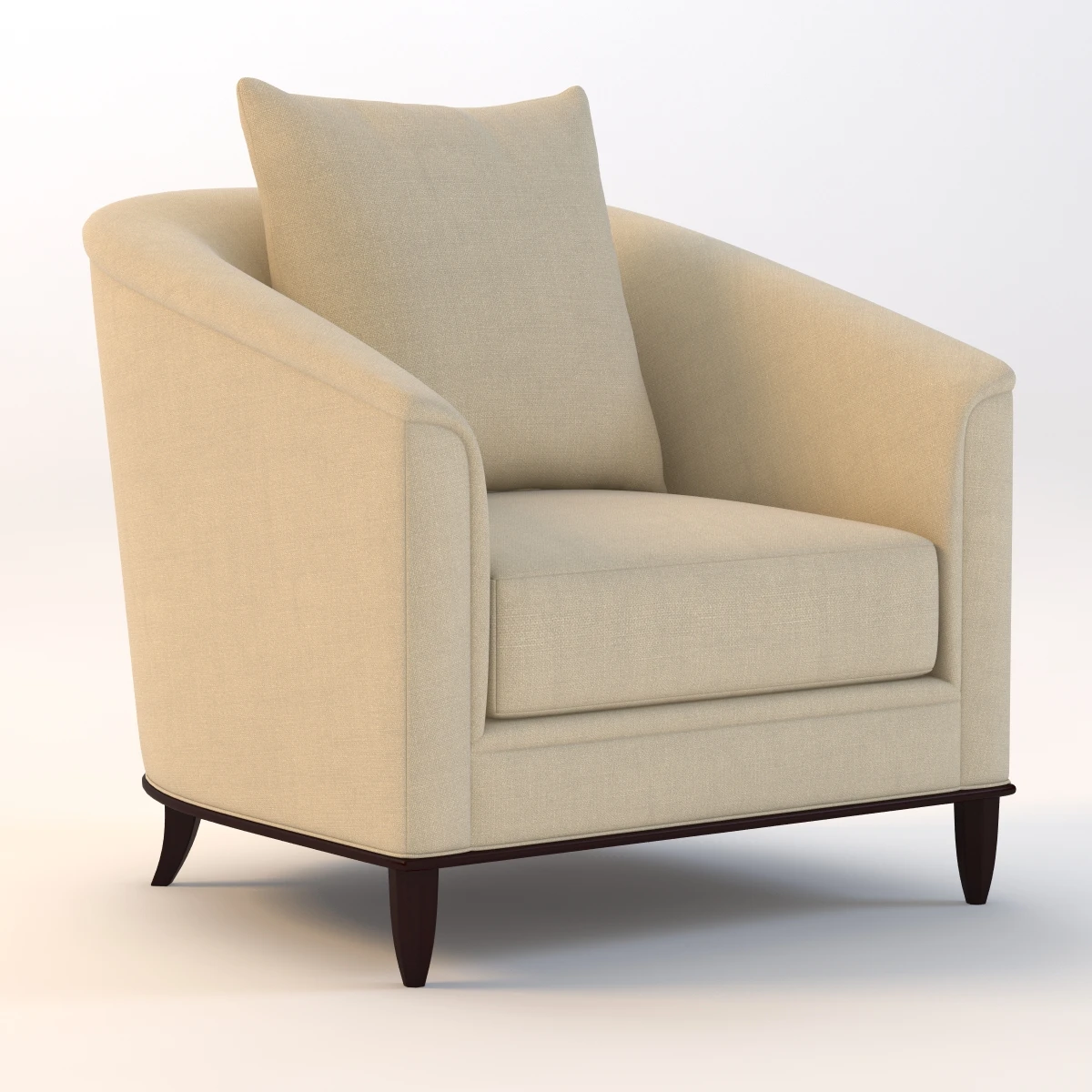 Sausalito Lounge Chair 3D Model_01