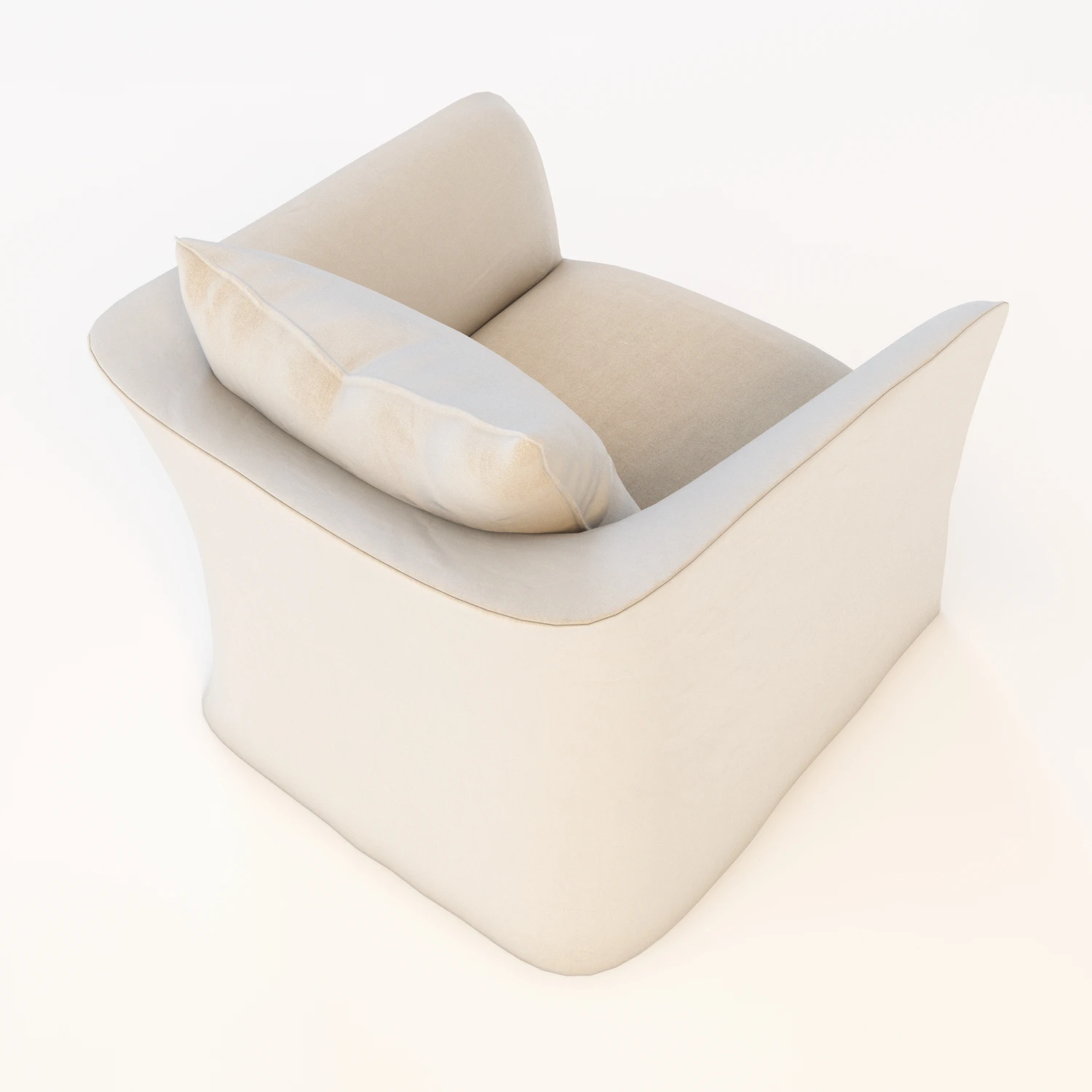 Castellammare Chair And Sofa Set 3D Model_03