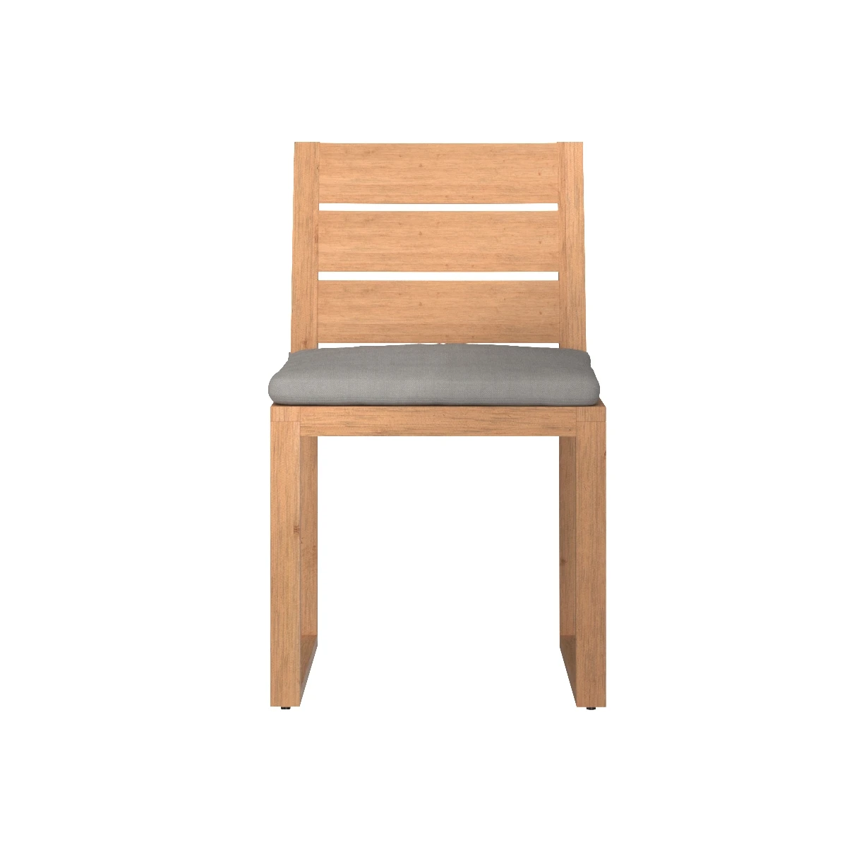 Aegean Teak Dining Side Chair 3D Model_06