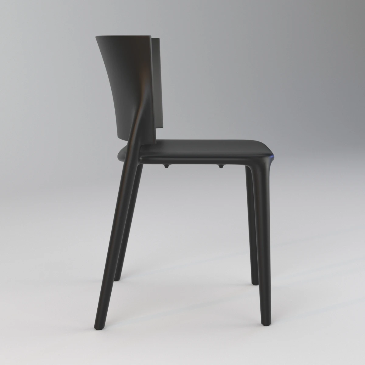 Africa Side Chair 3D Model_03