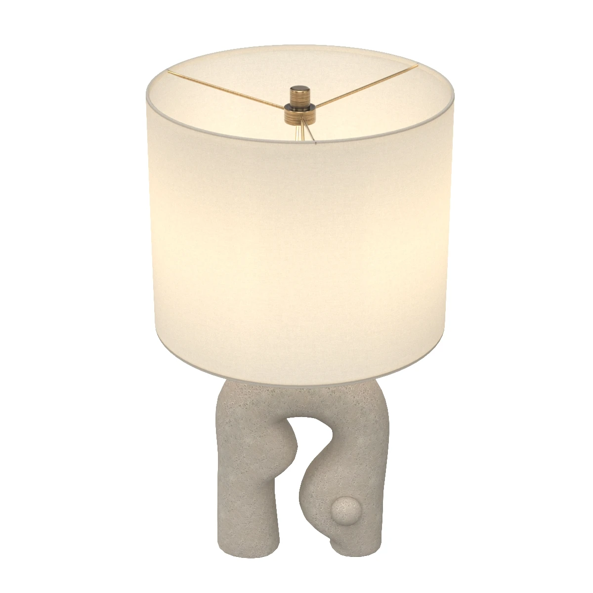 Analuisa Corrigan Table Lamp 3D Model_03