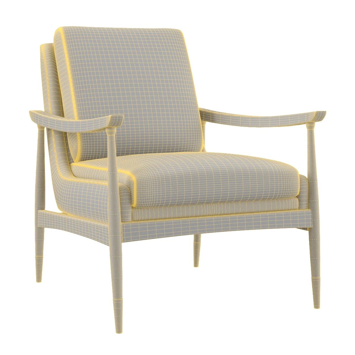 Aria Accent Chair SKU 1191 02 3D Model_07