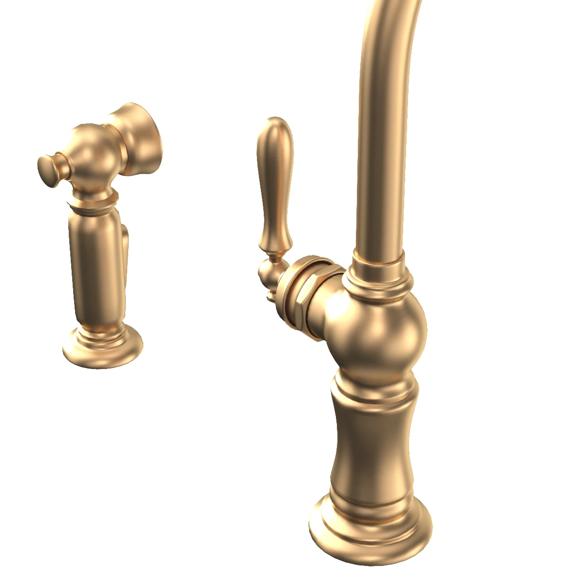 Artifacts Single Hole Kitchen Faucet K-99262-2MB 3D Model_03