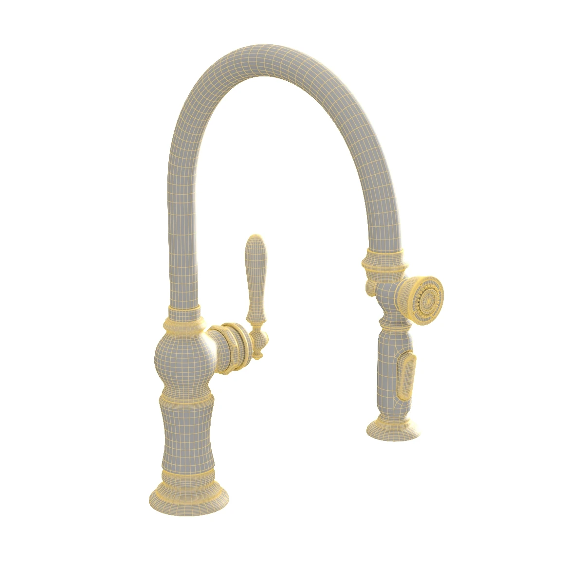 Artifacts Single Hole Kitchen Faucet K-99262-2MB 3D Model_07