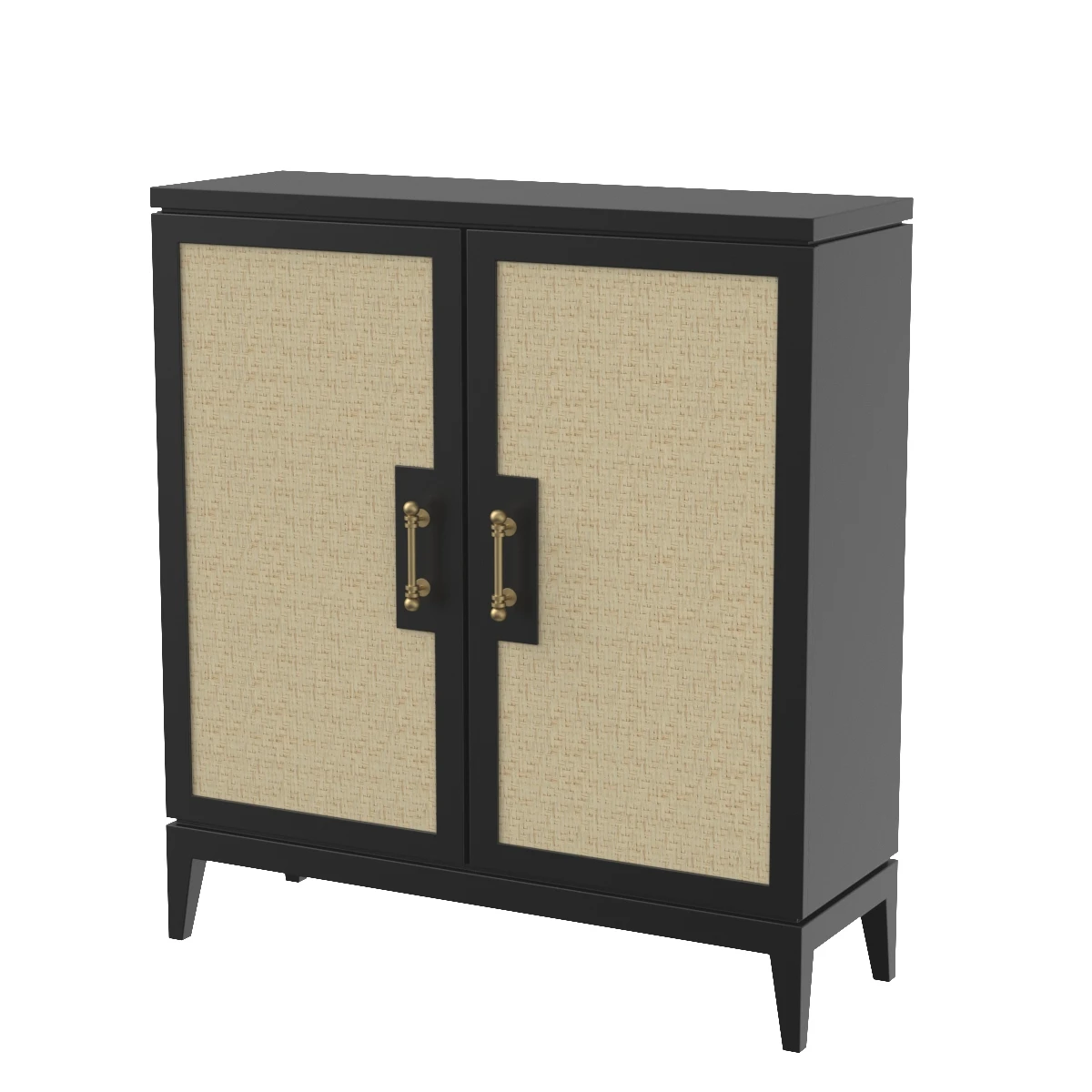 Astor Cabinet Black 3D Model_01