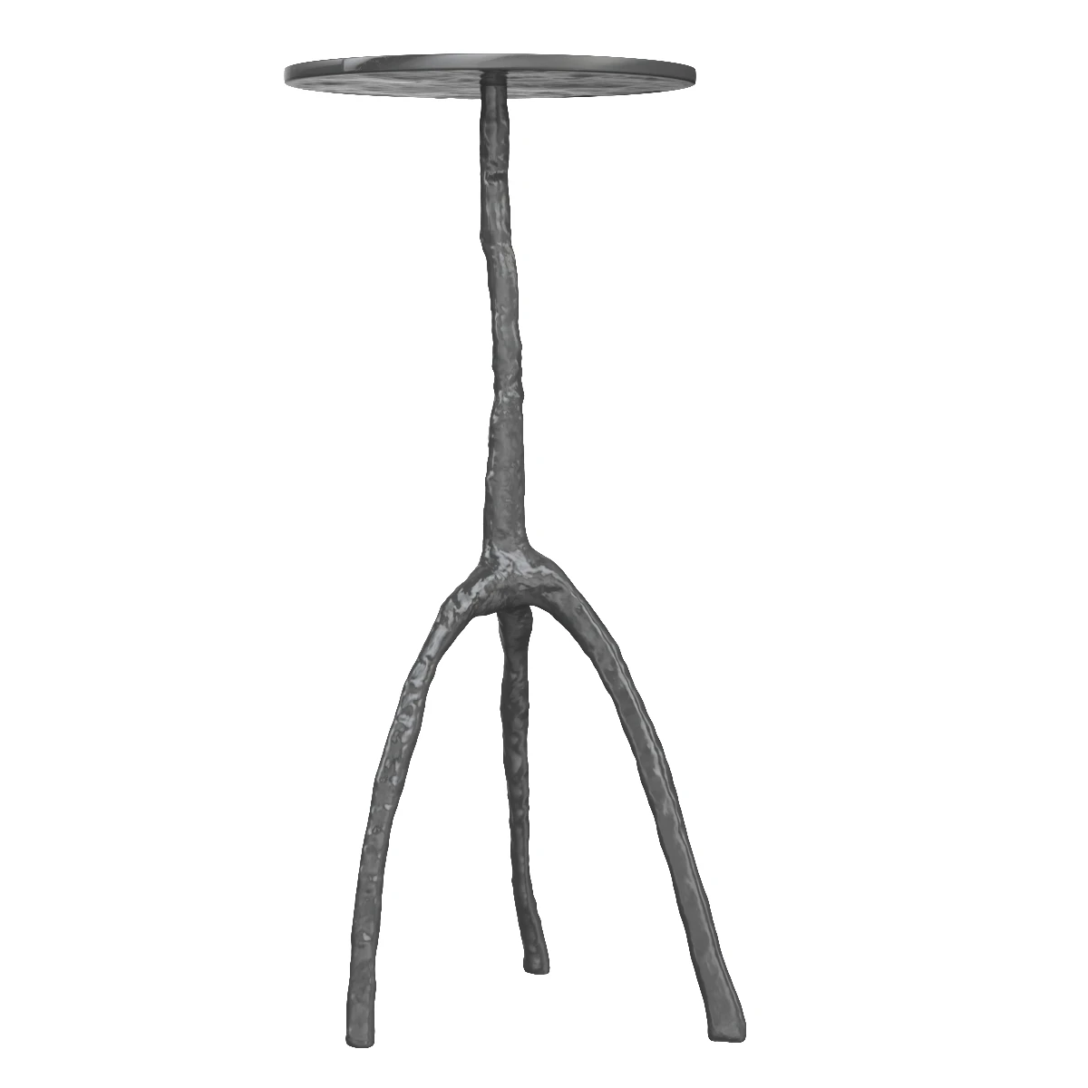 Christian Liaigre Patinated Bronze Side Table 3D Model_06