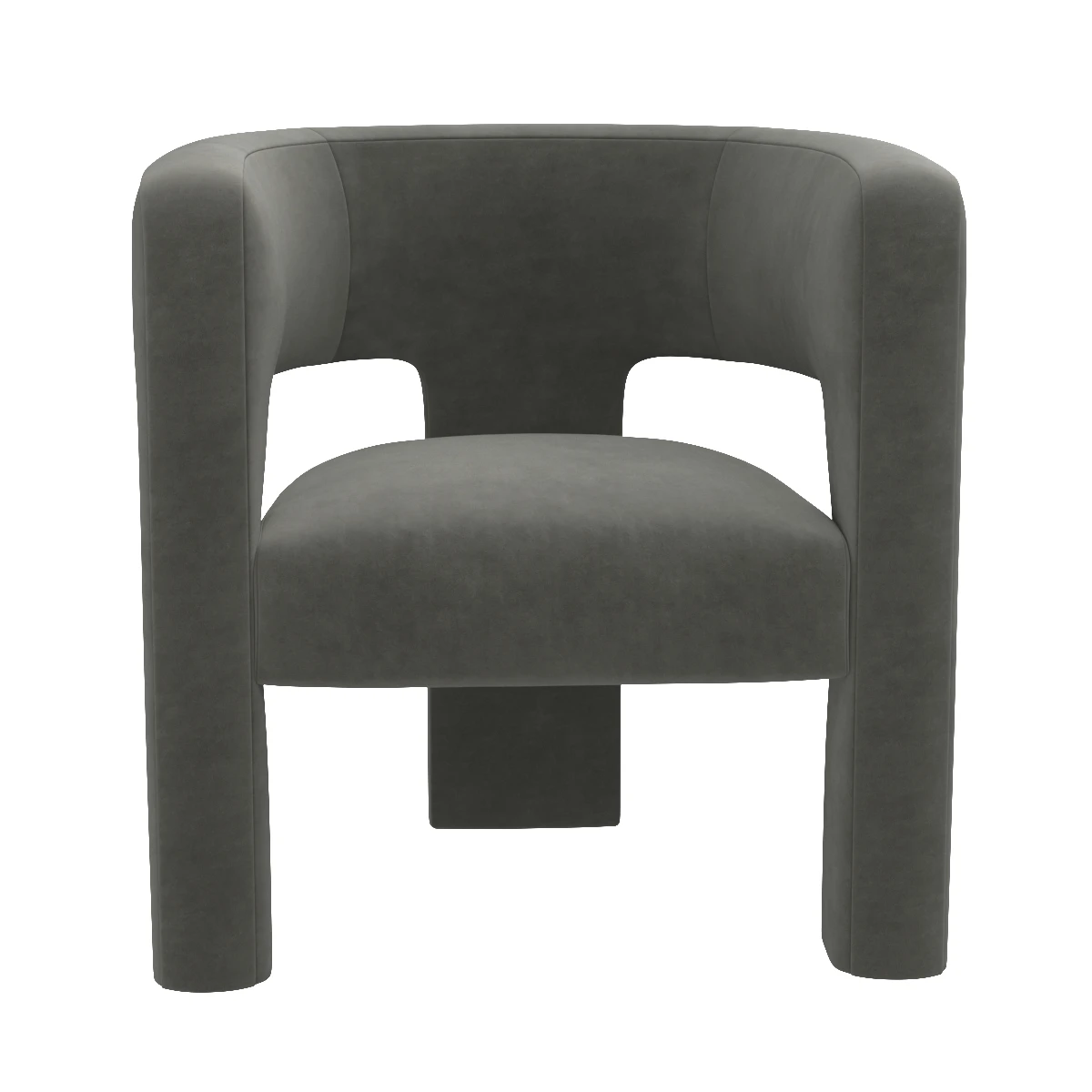 Crate and barrel Sculpt chair 3D Model_06