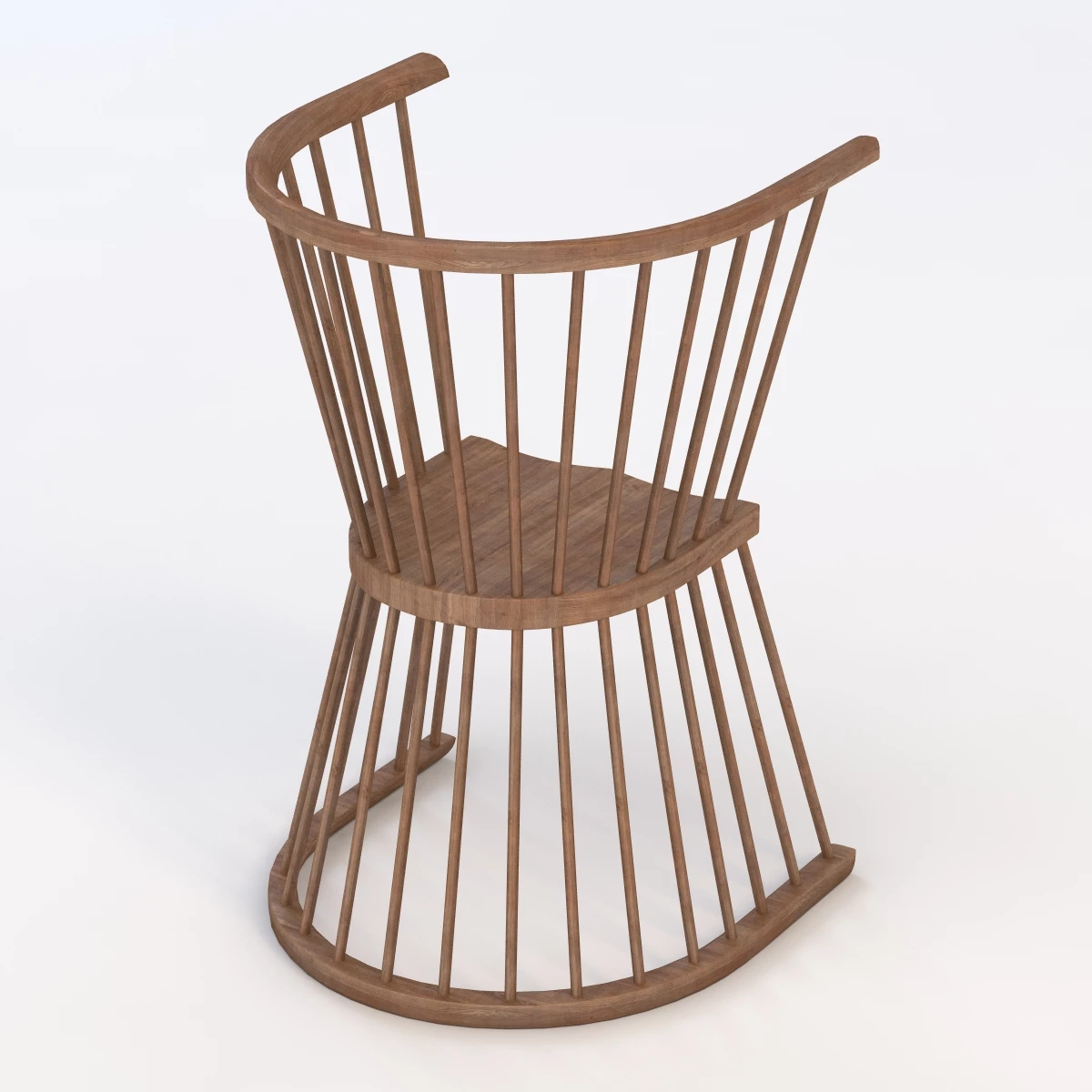 Flip Garden Chair 3D Model_04