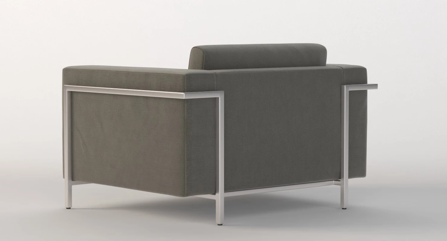 Gus Modern Davenport Lounge Club Chair Module 3D Model_08