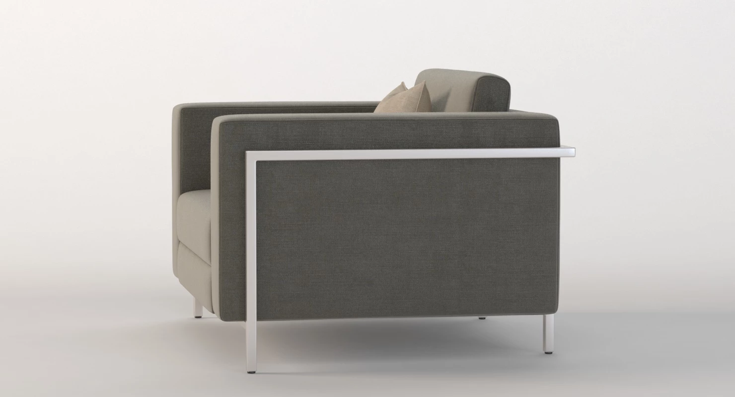 Gus Modern Davenport Lounge Club Chair Module 3D Model_09