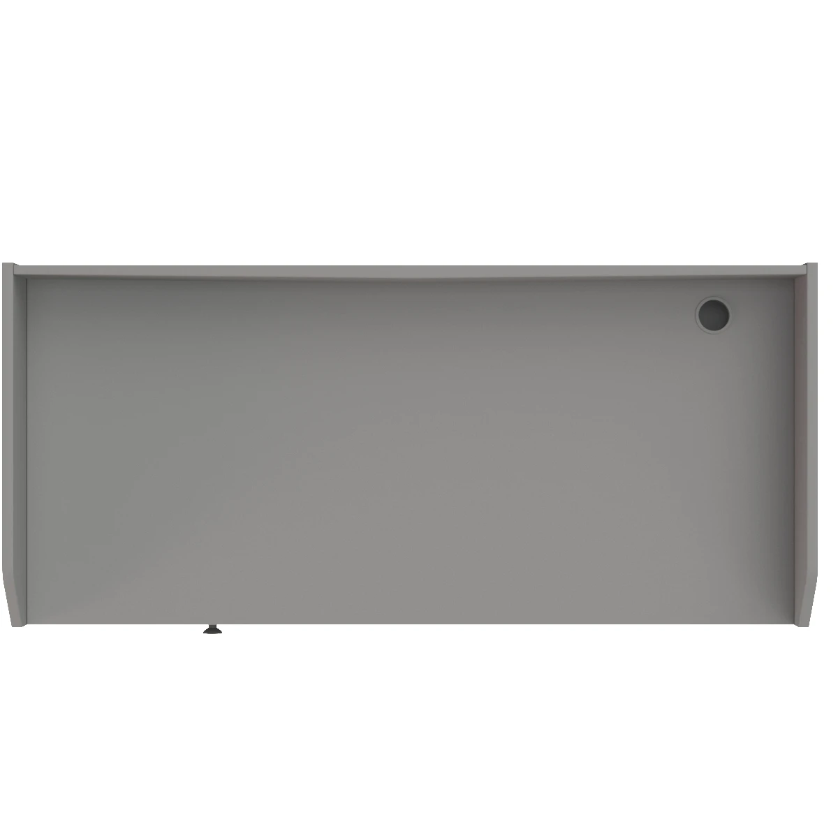 Ikea Hauga Desk Gray 3D Model_03