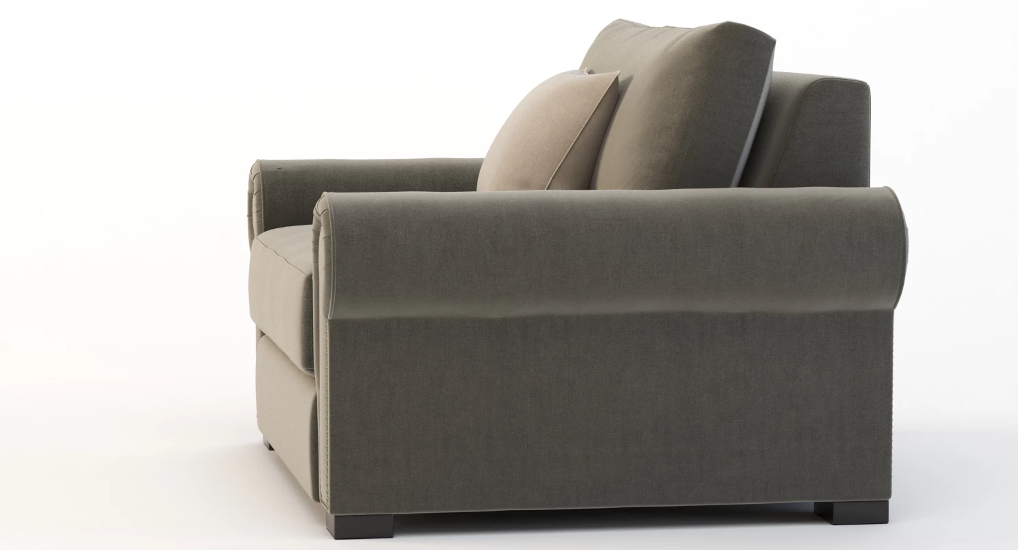 Lebanon Modular Sectional Sofa Lounge Chair 3D Model_08