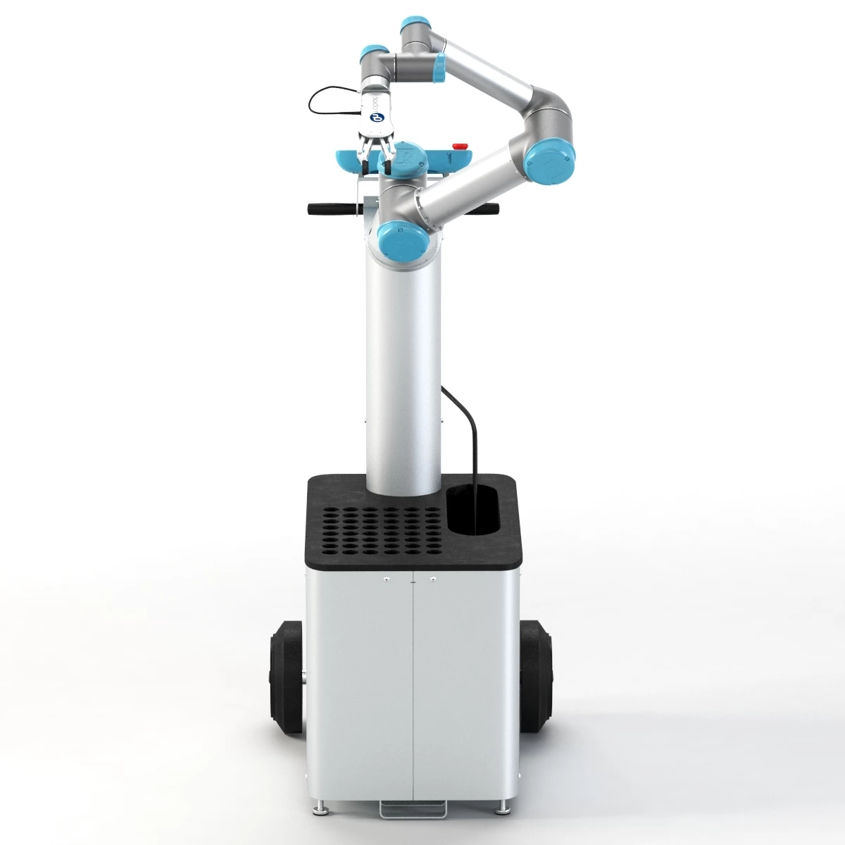 UR3 with ER5 Max Mobility And Flexibility Robot Cell 3D Model_04