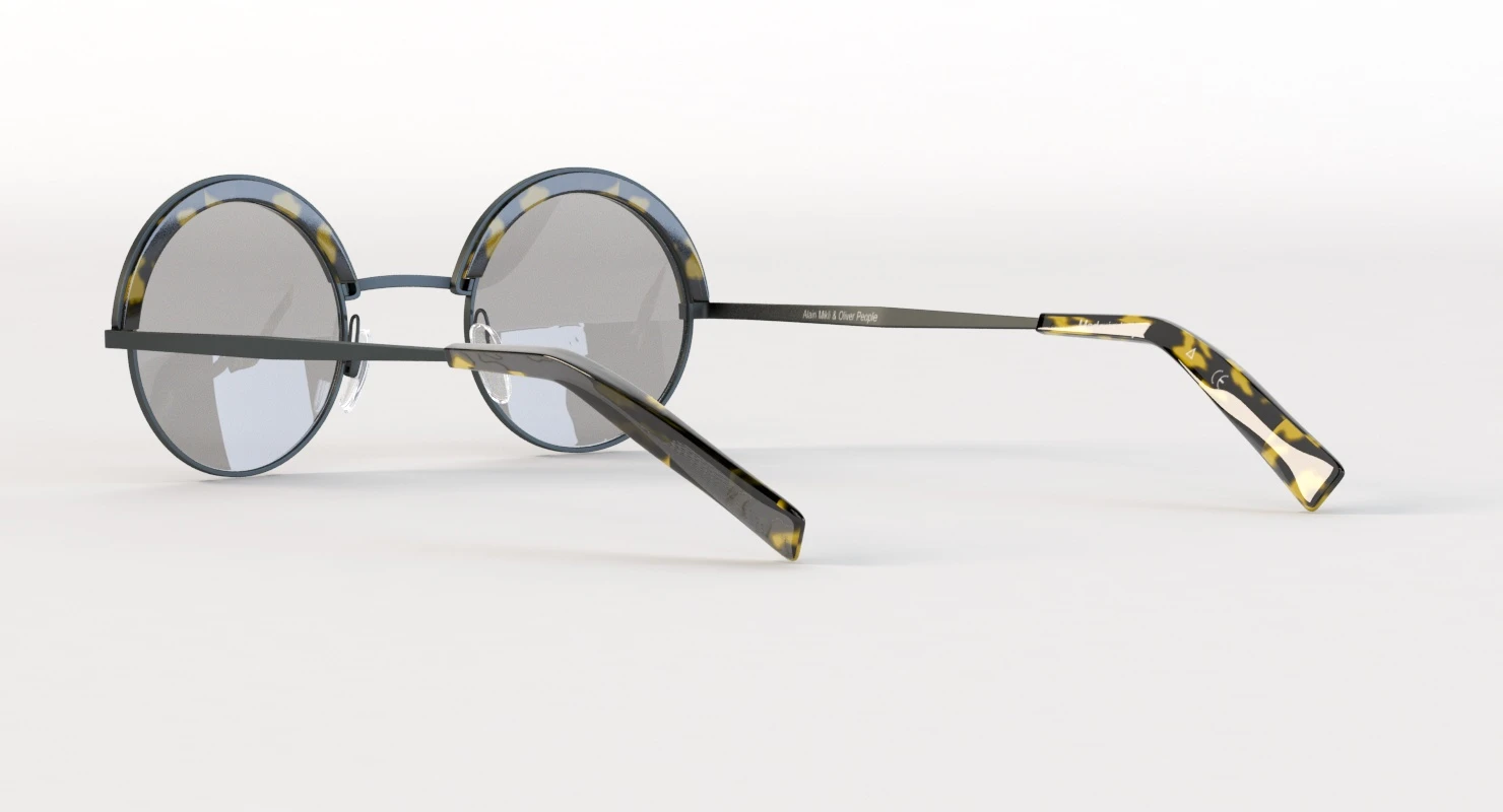 4003n Alain Mikli Pour Oliver Peoples Sunglass 3D Model_06