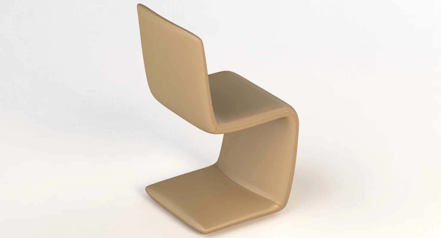 Bonaldo Venere Dining Chair 3D Model_07