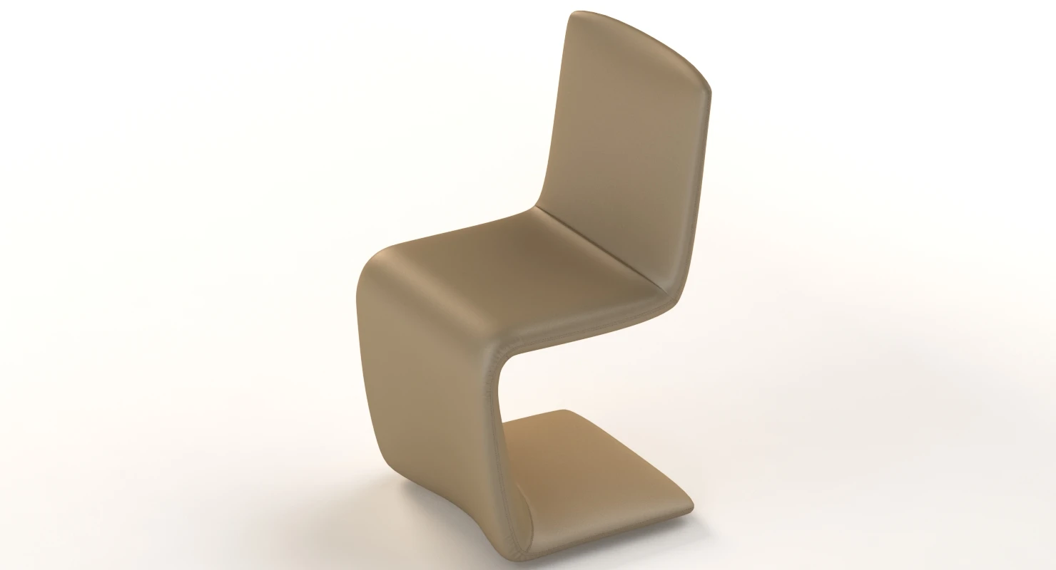 Bonaldo Venere Dining Chair 3D Model_05