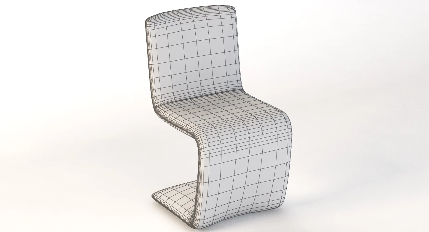 Bonaldo Venere Dining Chair 3D Model_015
