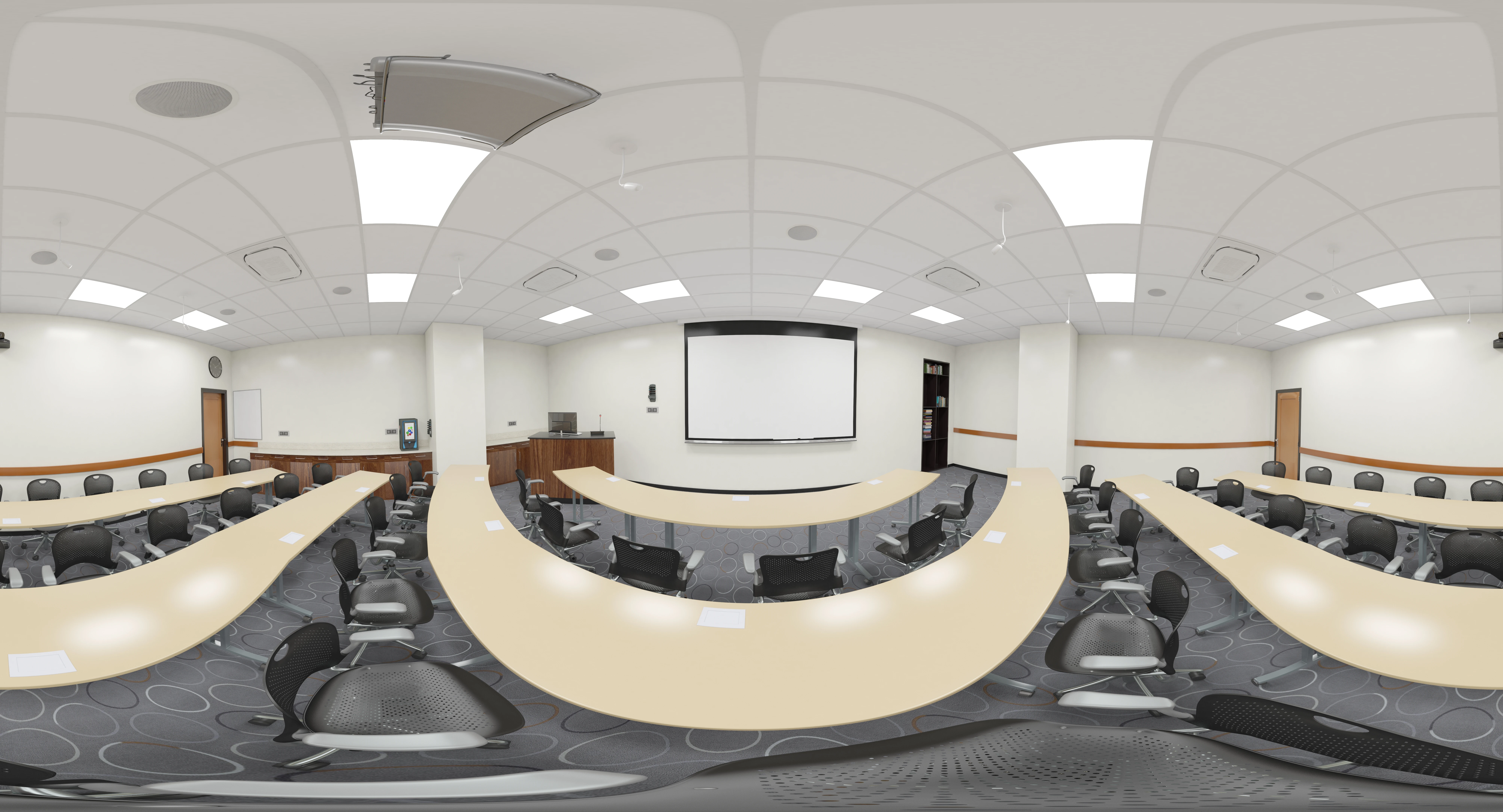 Classroom Architecture 006 V2 3D Model_014