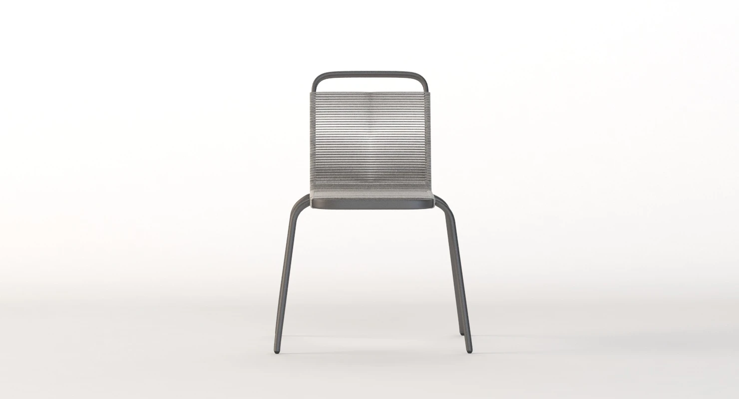Cole Italia Badmington Rope Chair by Bellavista And Piccini 3D Model_08