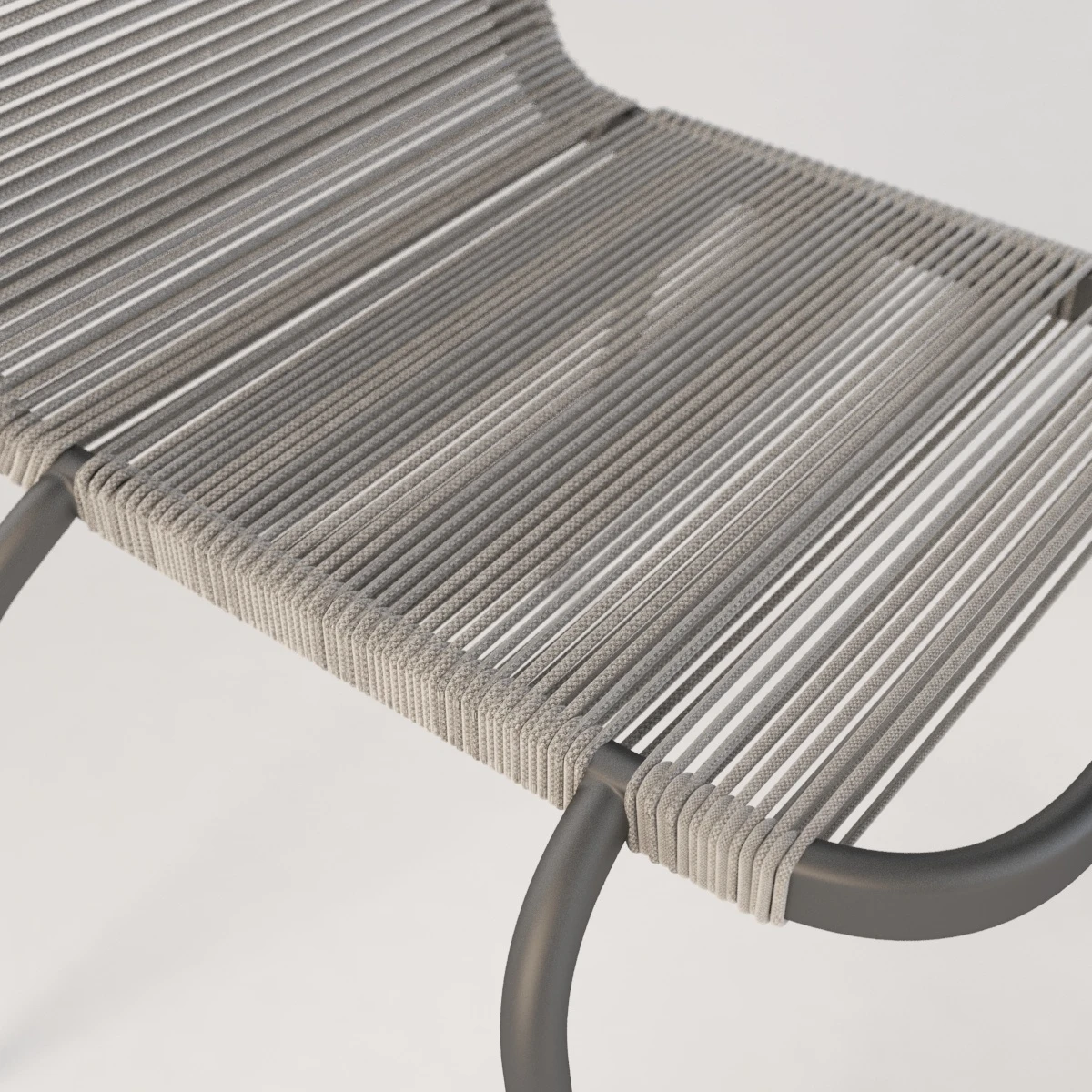 Cole Italia Badmington Rope Chair by Bellavista And Piccini 3D Model_03