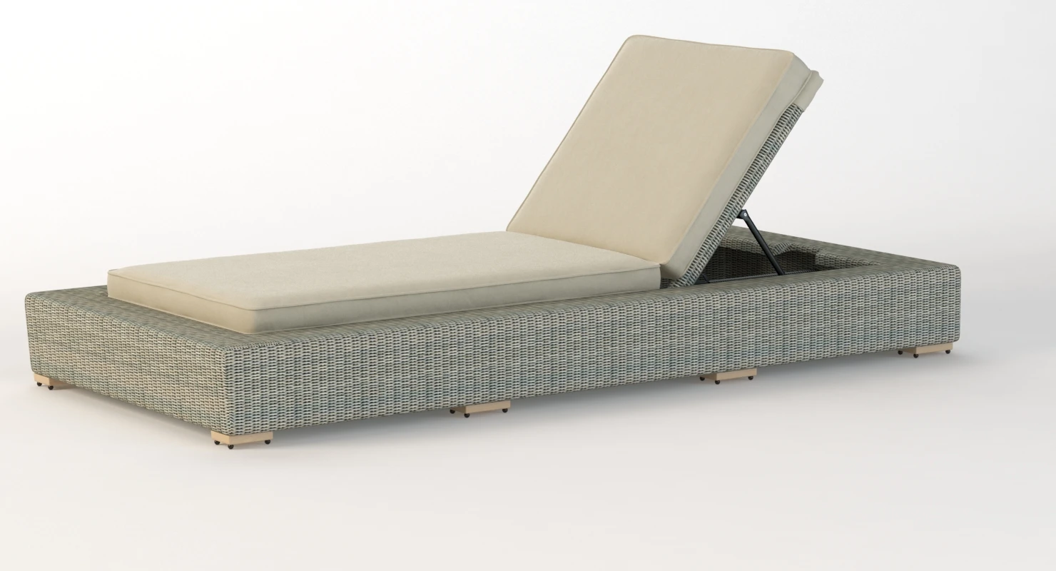 Corsica Outdoor Chaise Lounge By Madbury Road 3D Model_08