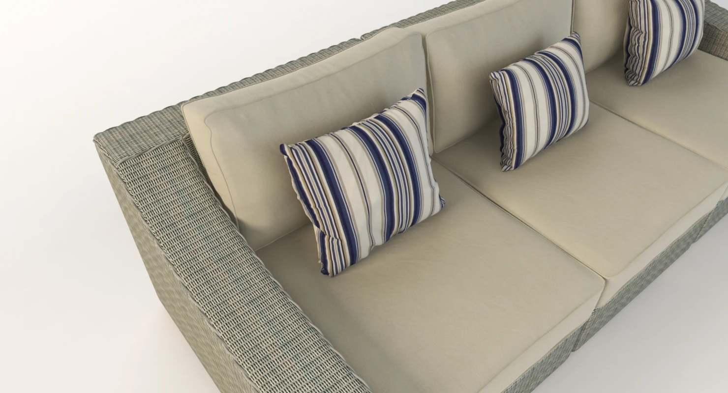 Corsica Outdoor Sofa By Madbury Road 3D Model_03