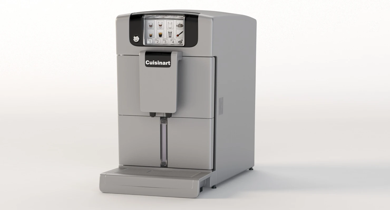 Cuisinart Em 1000 Defined Espresso Maker Machine 3D Model_09