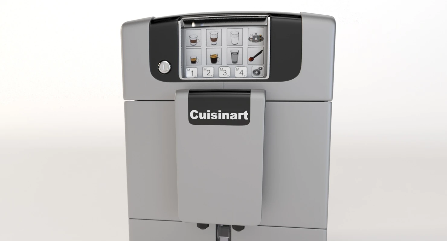 Cuisinart Em 1000 Defined Espresso Maker Machine 3D Model_03