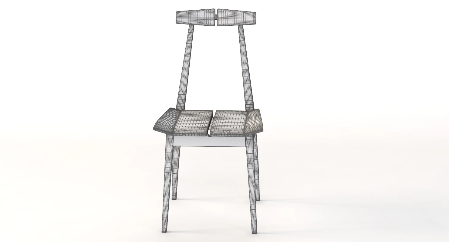 Design Bros Marumi Chair By Reiji Yamazaki 3D Model_011