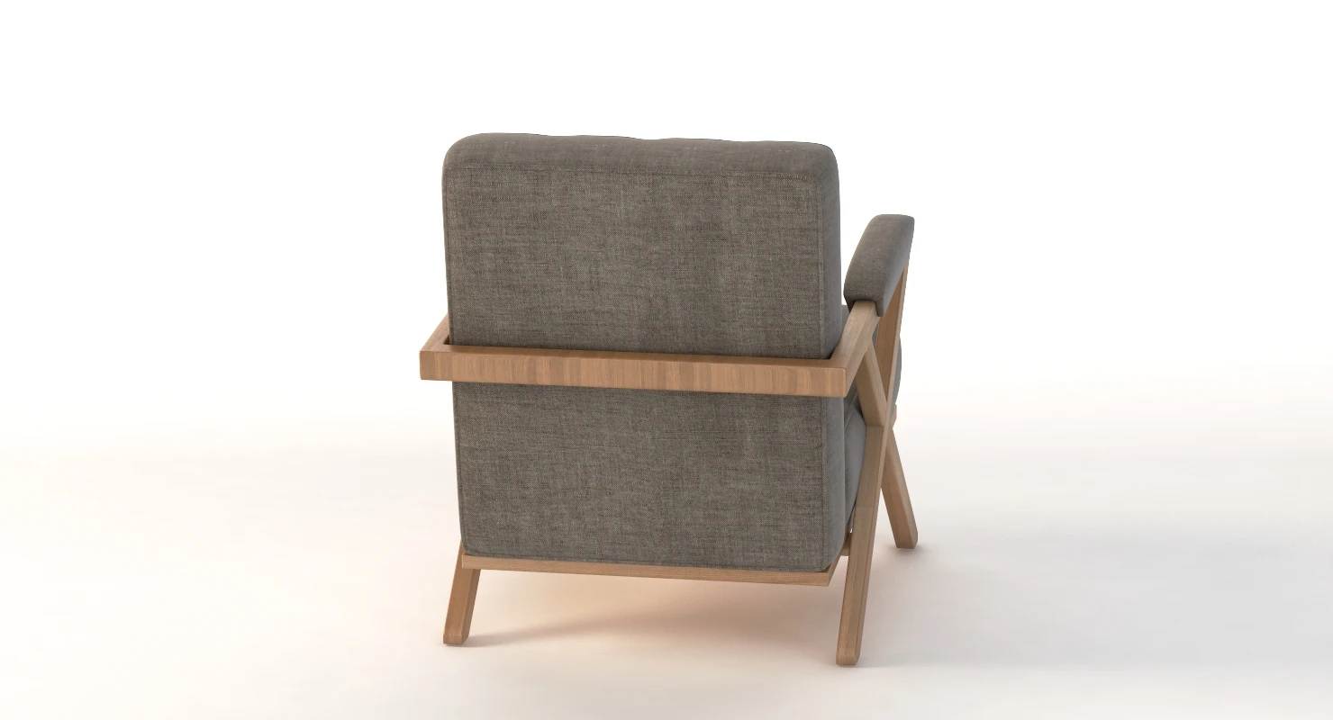 Dillon ArmChair 3D Model_04