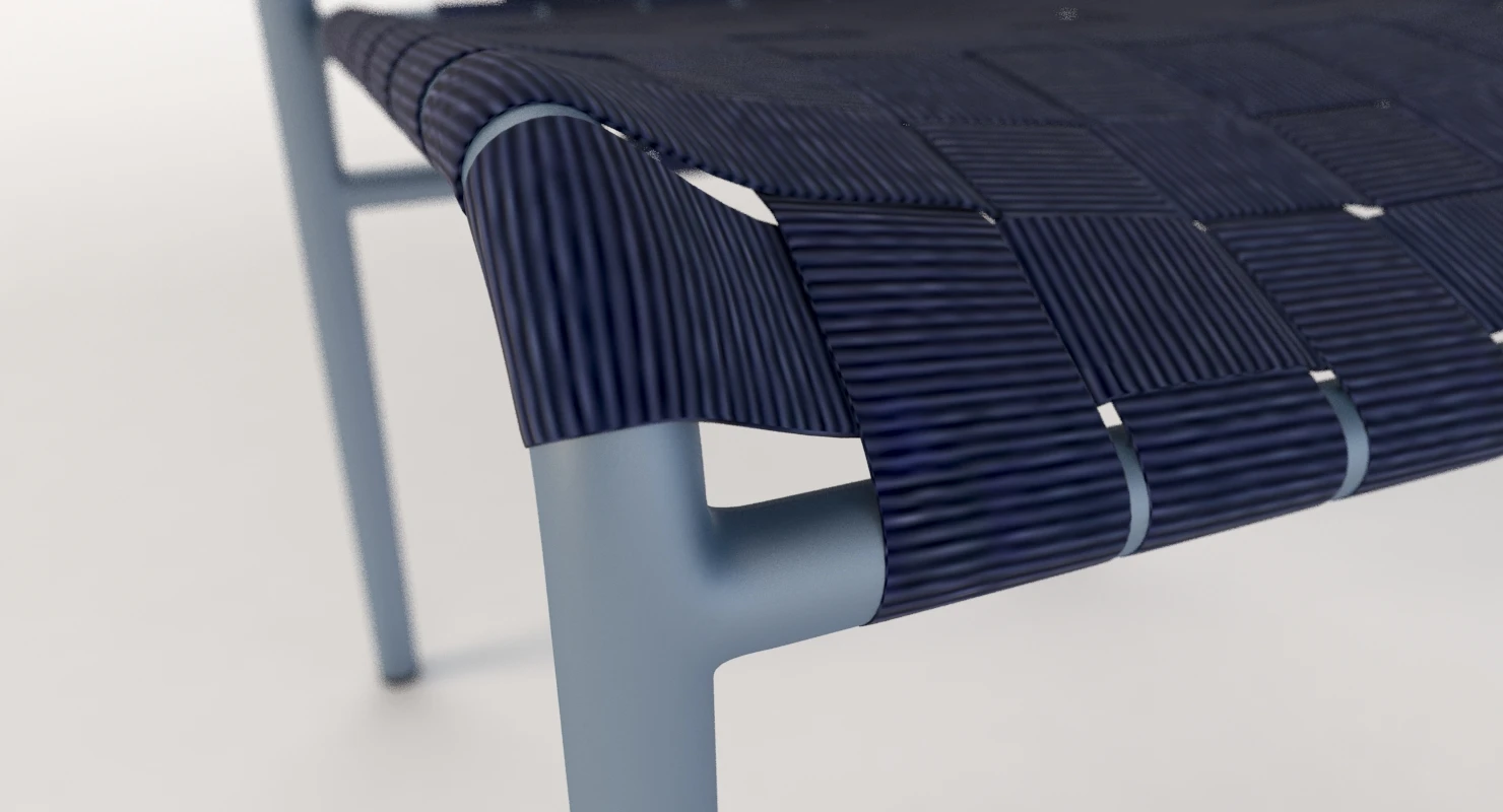 Gervasoni Inout 855 High Back Aluminium Chair 3D Model_03