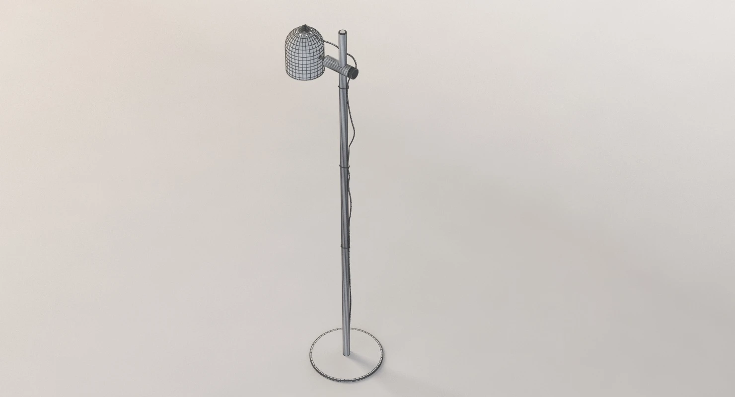 Glissade Stand Floor Lamp 3D Model_012