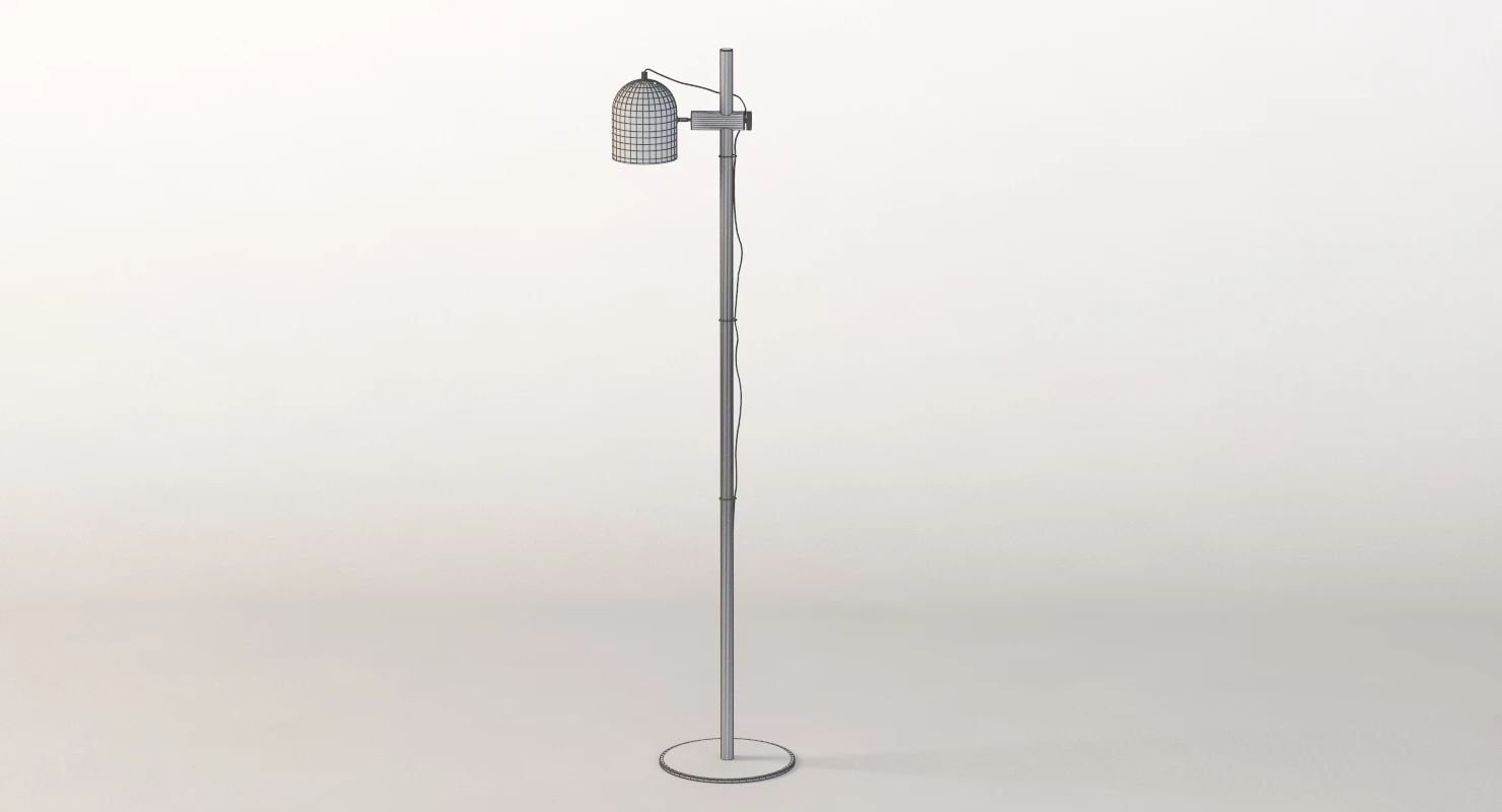 Glissade Stand Floor Lamp 3D Model_011