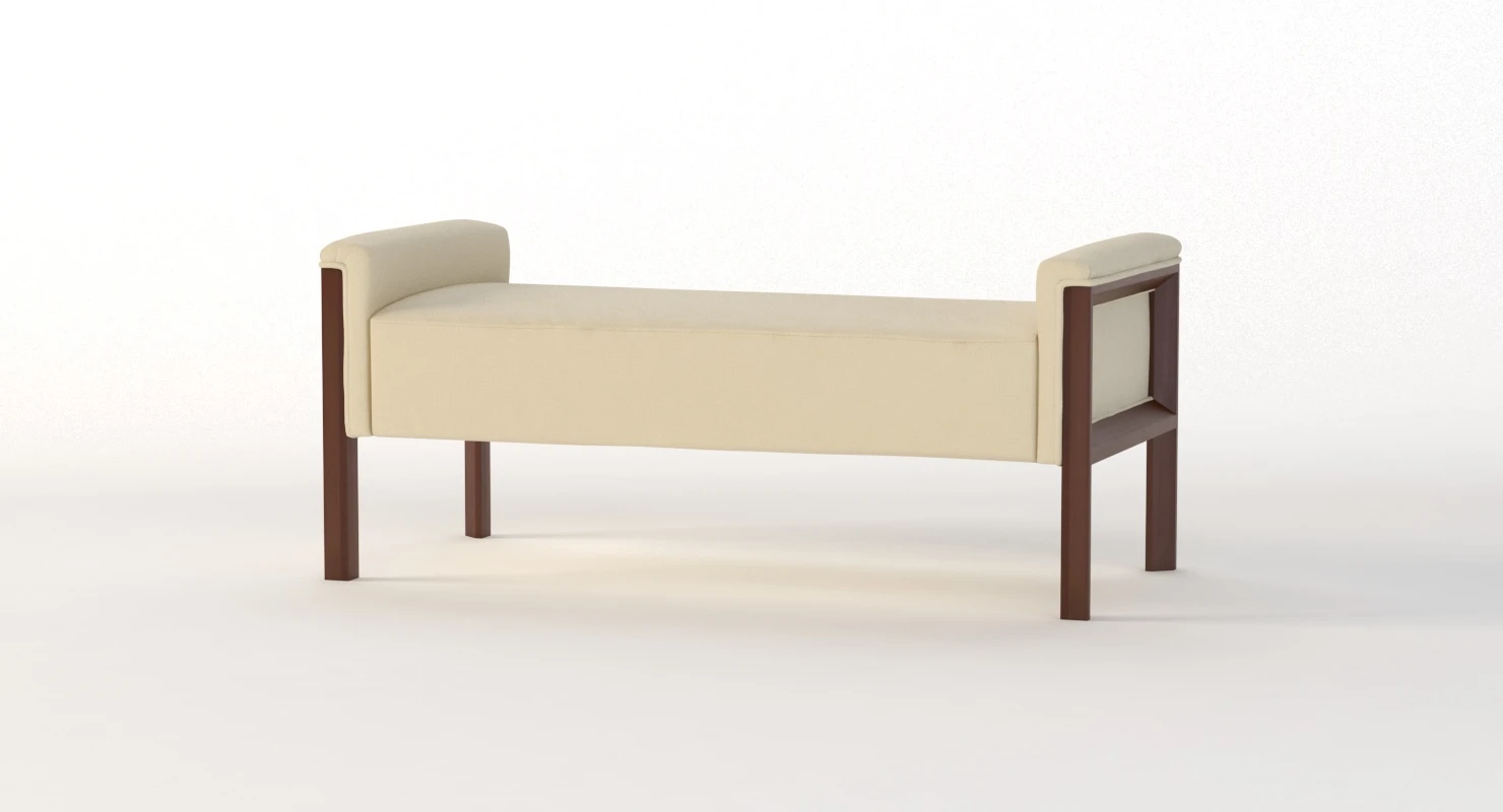 Hooker Canvas Bench 3D Model_09