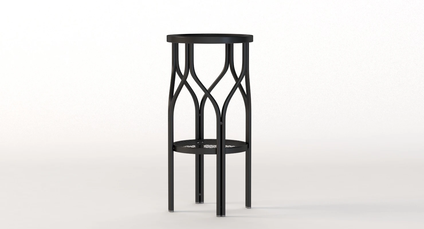 Ikea Sommar 2018 Plant Stand 3D Model_07