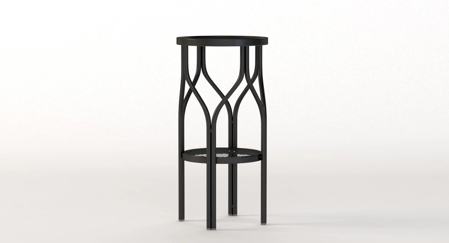 Ikea Sommar 2018 Plant Stand 3D Model_08