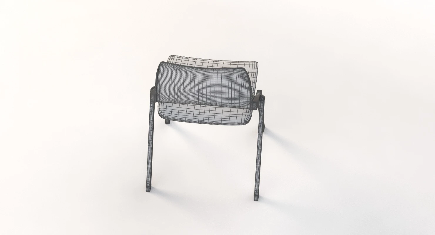 LAKENDO PLASTIC Stackable folding chair by Diemmebi 3D Model_011