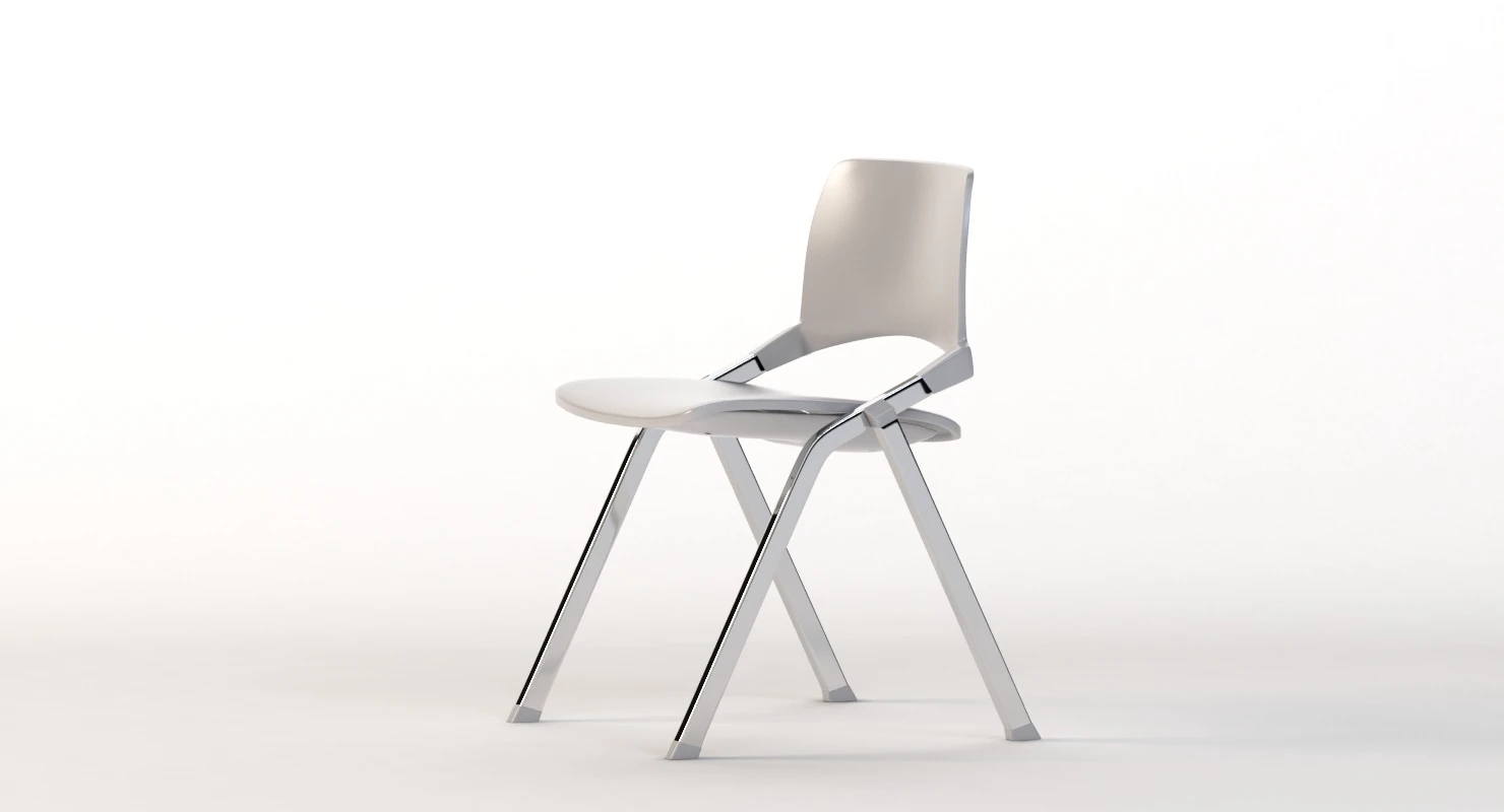 LAKENDO PLASTIC Stackable folding chair by Diemmebi 3D Model_07