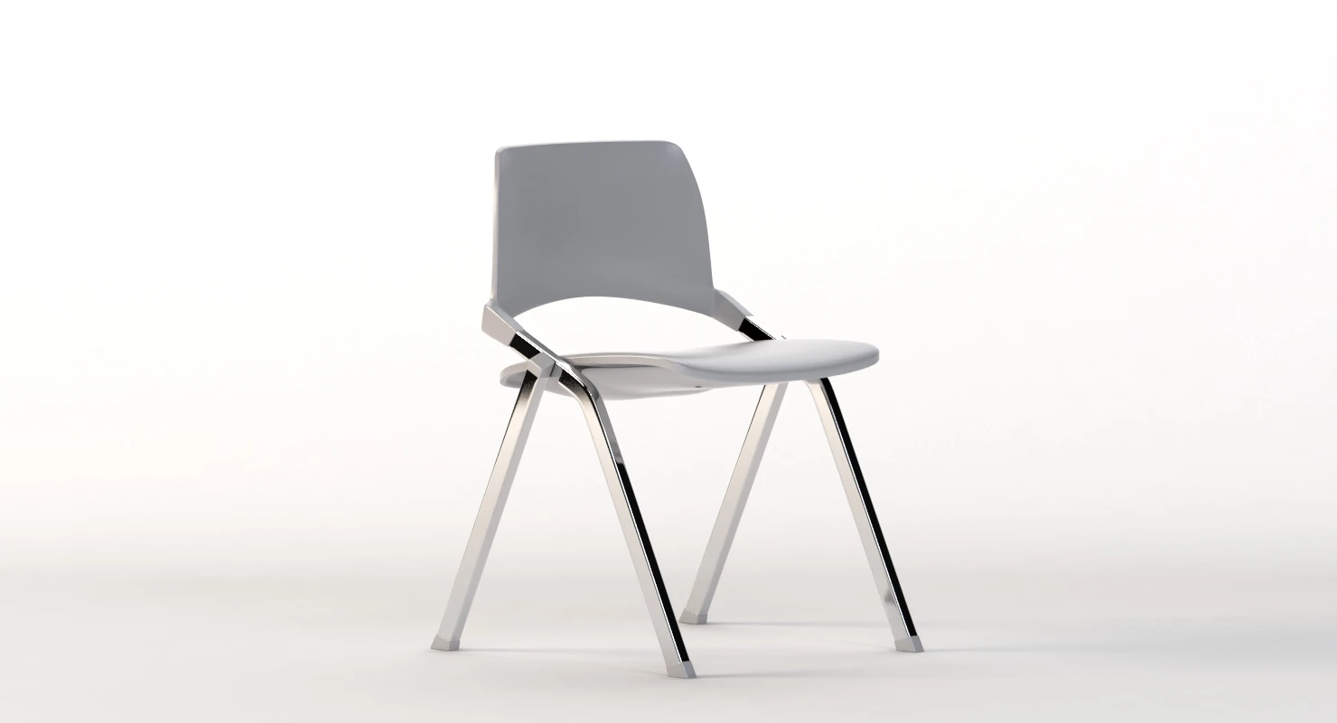 LAKENDO PLASTIC Stackable folding chair by Diemmebi 3D Model_03