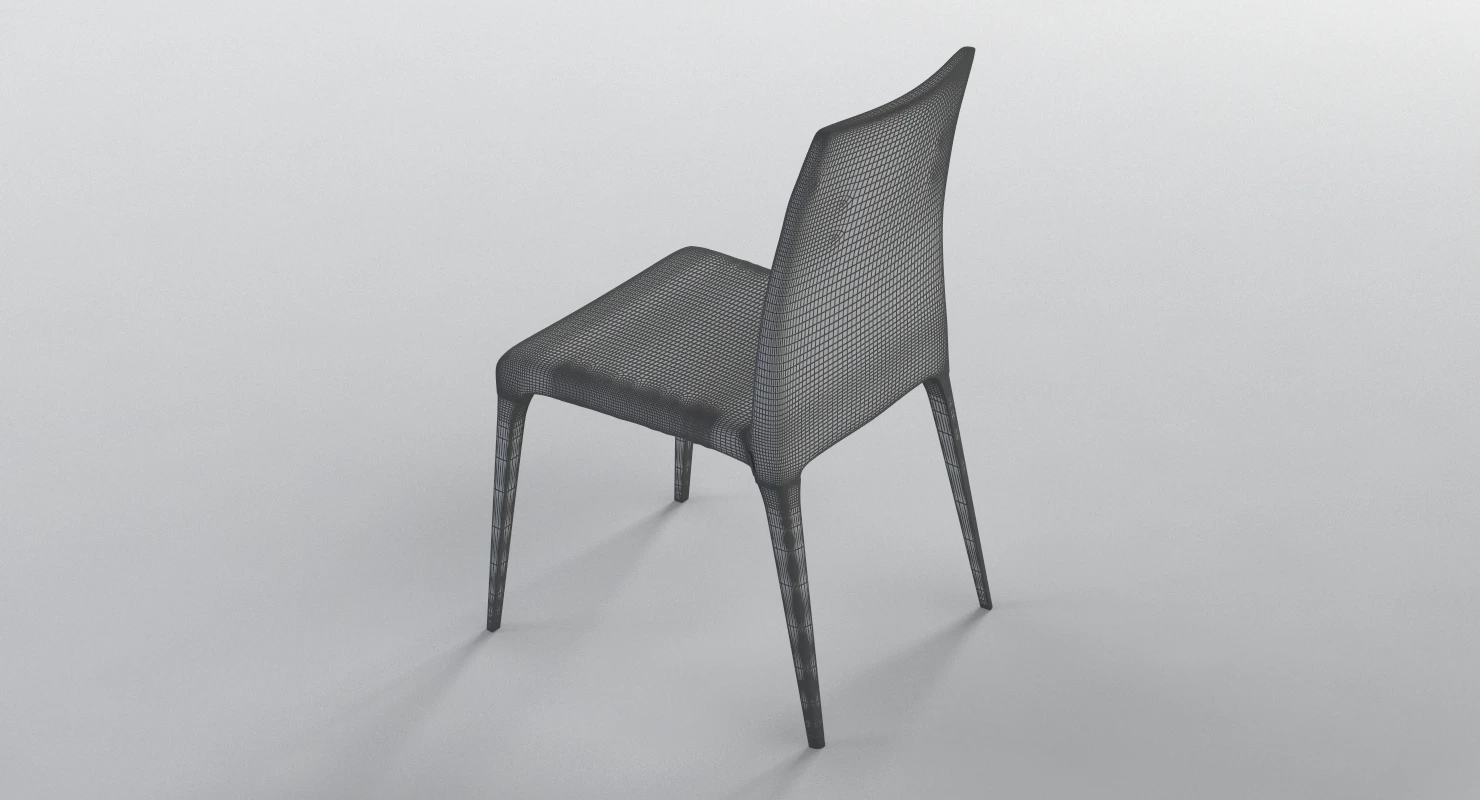 Martinel Eva Pacini And Cappellini Chair 3D Model_012