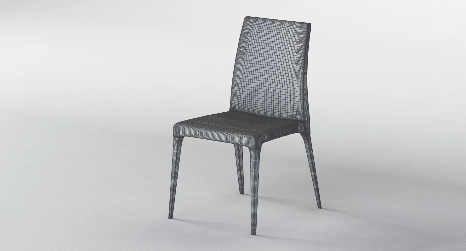 Martinel Eva Pacini And Cappellini Chair 3D Model_010