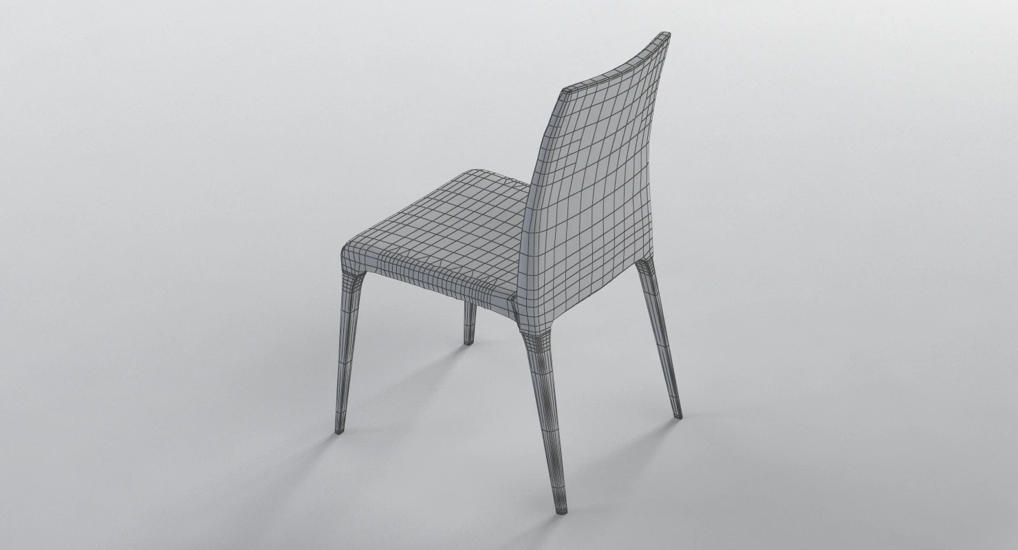 Martinel Eva Pacini And Cappellini Chair 3D Model_013