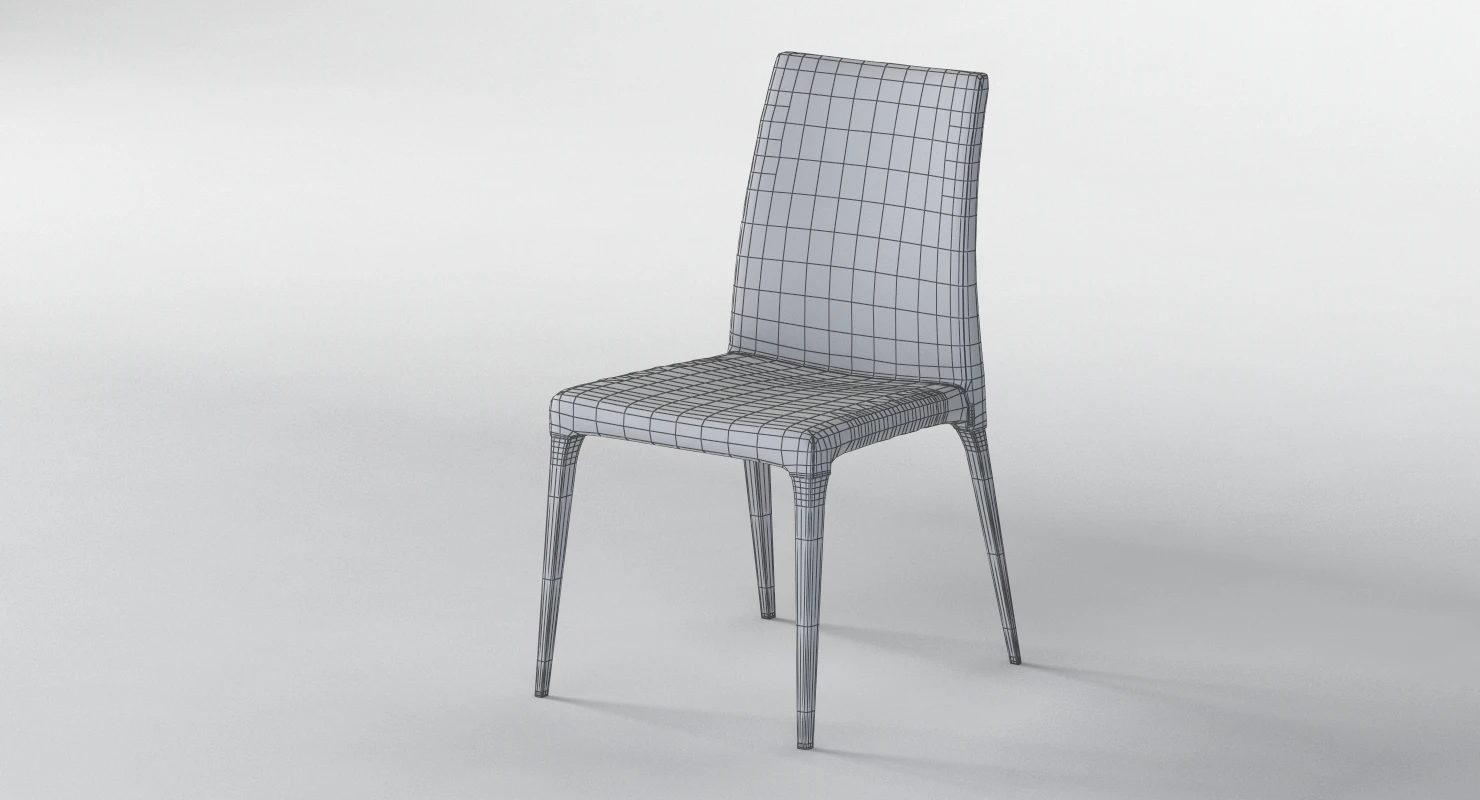Martinel Eva Pacini And Cappellini Chair 3D Model_011