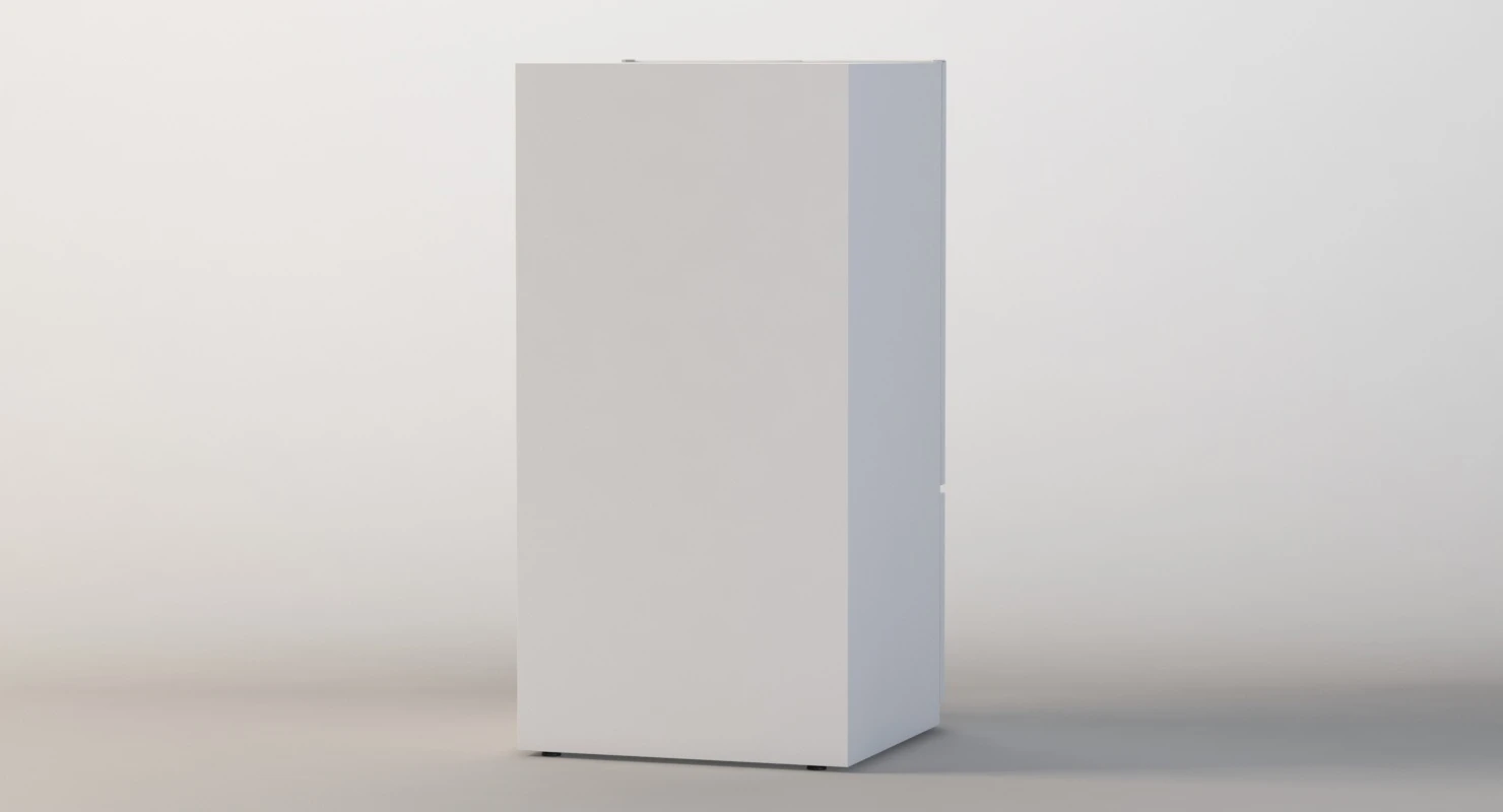 Maytag 26 Cu Ft Ice2o French Door Refrigerator 3D Model_07