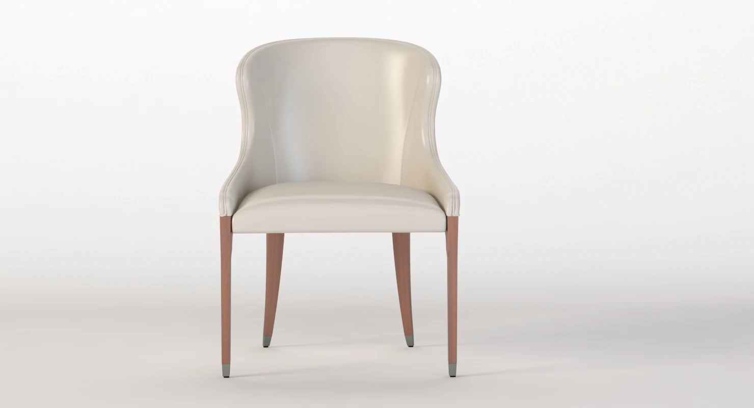 Miura Dining Come Side Chair 3D Model_010